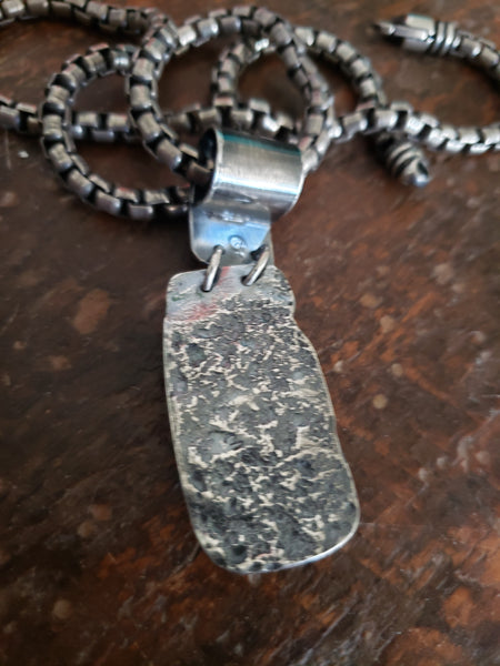 Three Stone Turquoise Pendant