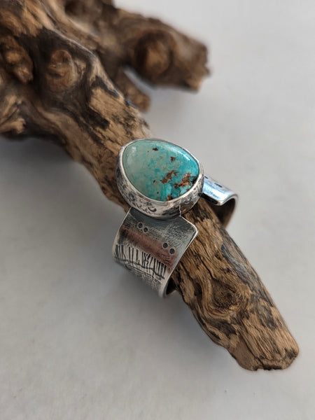 Ombre Turquoise Almost There Ring