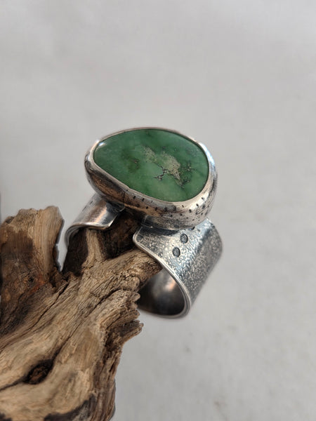 Green Turquoise Almost There Ring