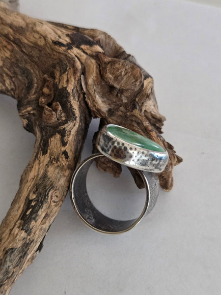 Green Turquoise Almost There Ring