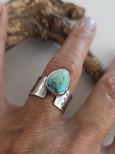 Ombre Turquoise Almost There Ring