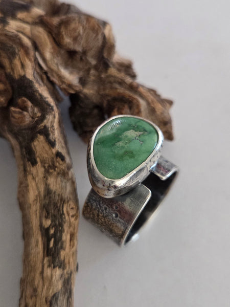 Green Turquoise Almost There Ring