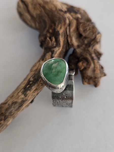 Green Turquoise Almost There Ring