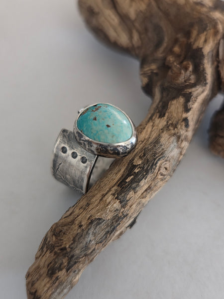 Ombre Turquoise Almost There Ring