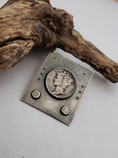Mercury Dime Pendant