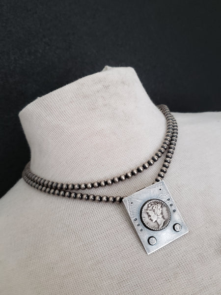 Mercury Dime Pendant