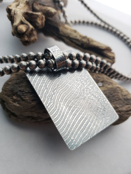 Buffalo Nickel and Turquoise Pendant