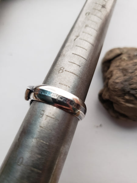 Laguna Agate Heart Ring