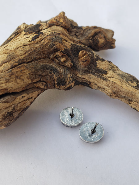 Golden Hills Turquoise Stud Earrings