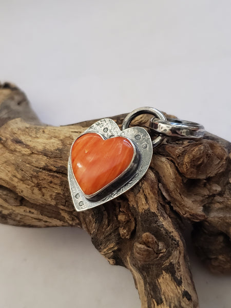 Spiny Oyster Heart Pendant