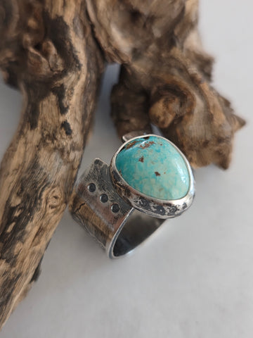 Ombre Turquoise Almost There Ring
