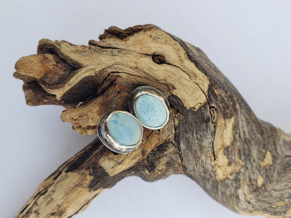 Golden Hills Turquoise Stud Earrings