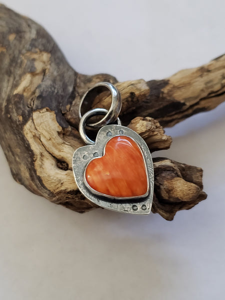 Spiny Oyster Heart Pendant