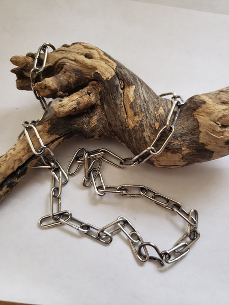 21.5in Handmade Sterling Silver Chain