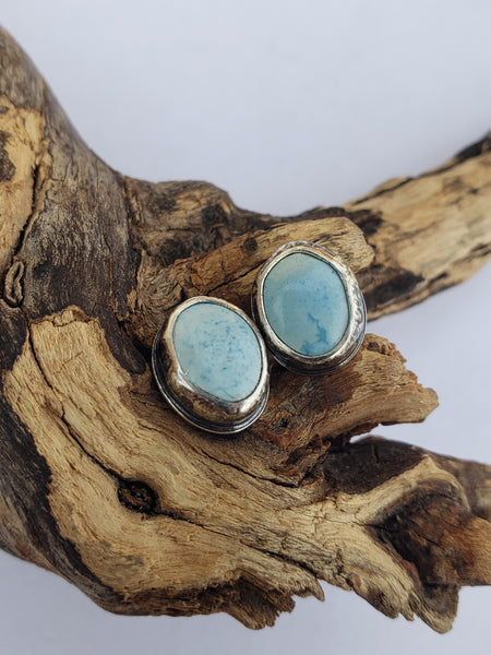 Golden Hills Turquoise Stud Earrings