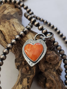 Spiny Oyster Heart Pendant