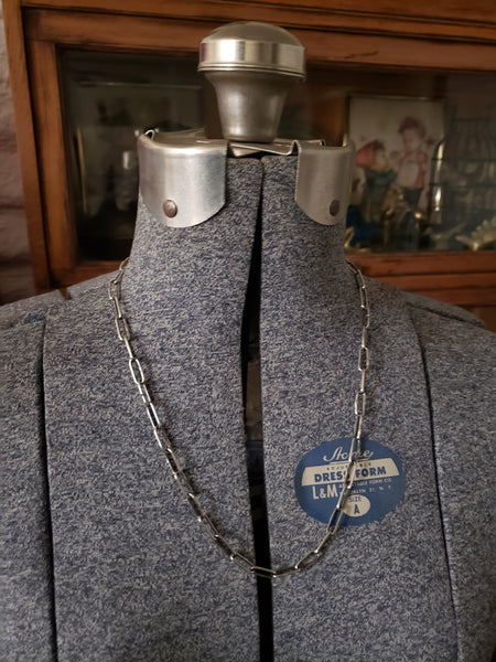 21.5in Handmade Sterling Silver Chain