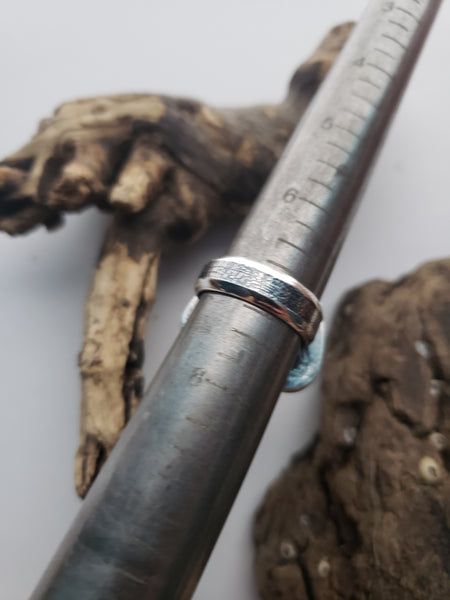 "Mountain saddle" Polychrome Jasper Ring