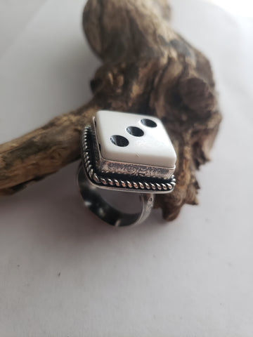 "A Little Dicey" Ring