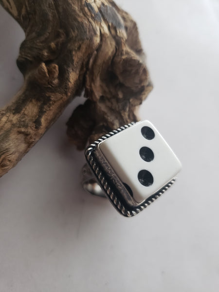 "A Little Dicey" Ring