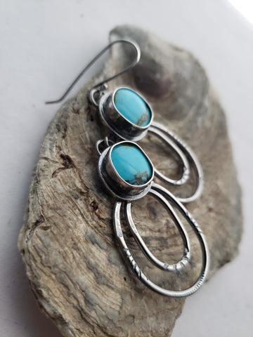 Kingman Turquoise Earrings