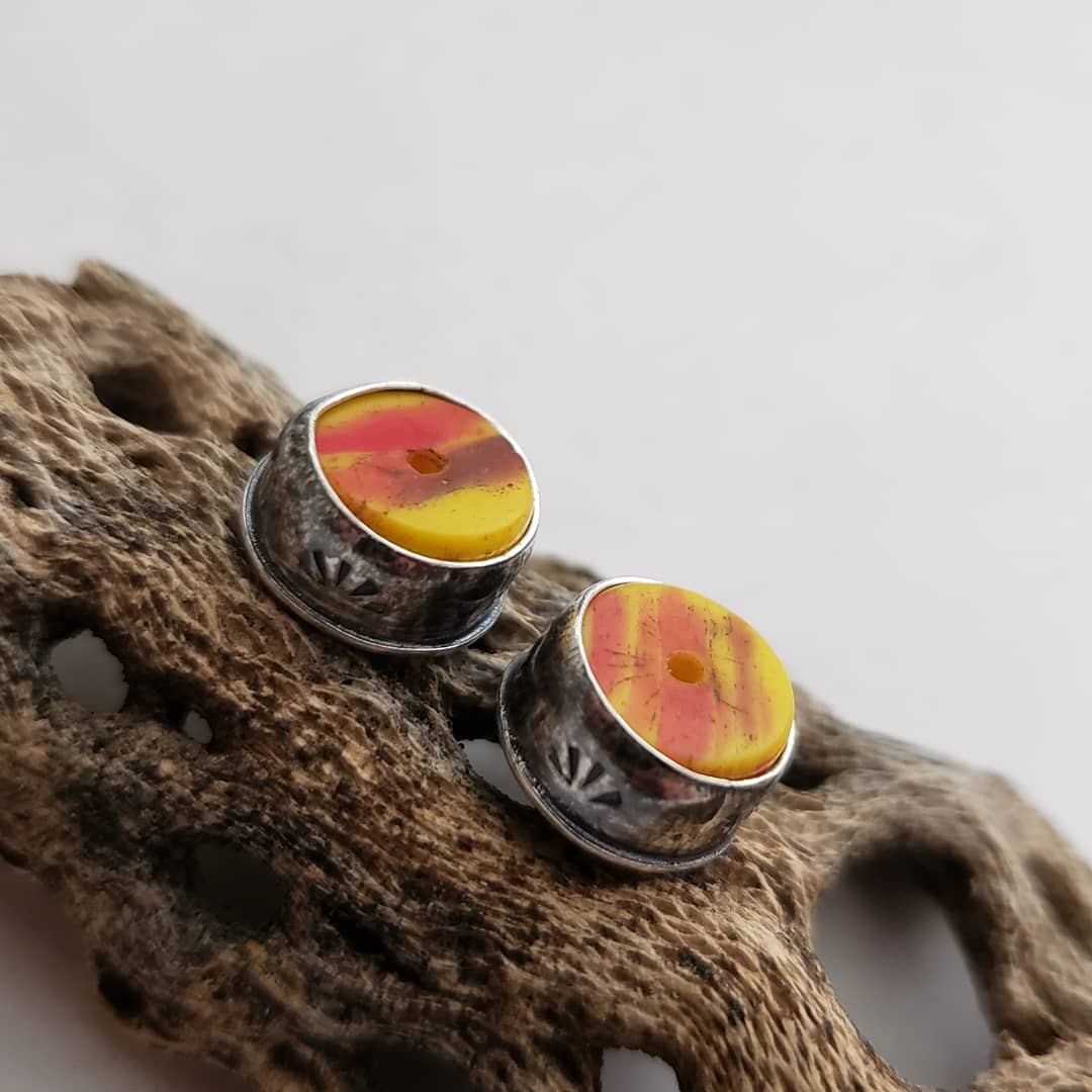 Sunset Stud Earrings